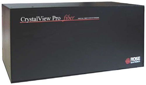 CrystalView Pro Fiber Rack - 外観図