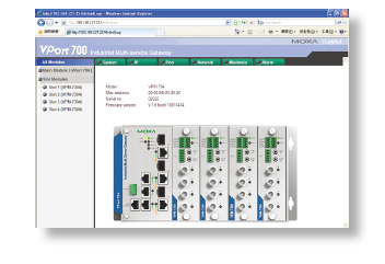 VPort704 ビジュアルGUI