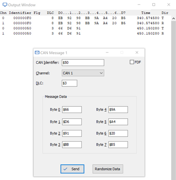 図6:Output Window