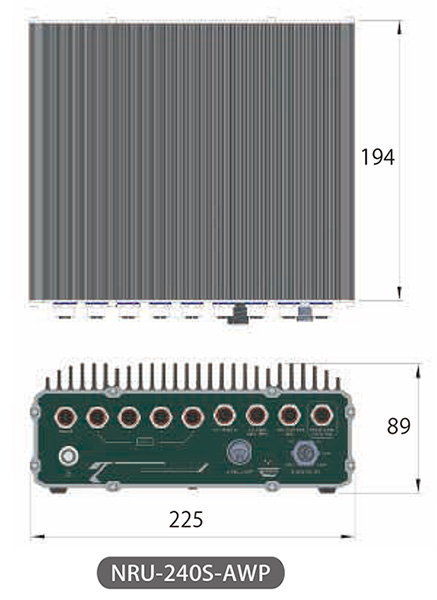 NRU-240S-AWP-JAO64 - サイズ