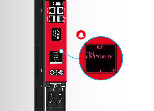 PG95330 - LCDディスプレイに警告メッセージがリアルタイムで表示