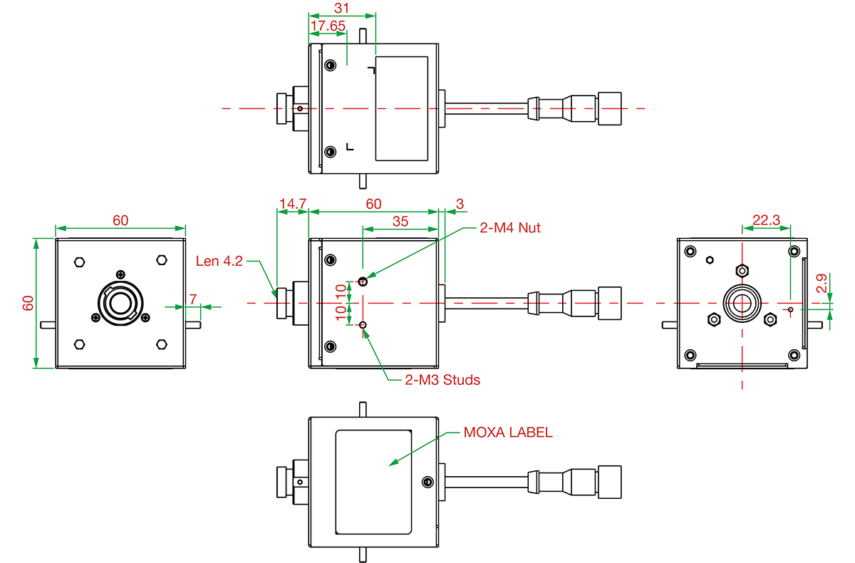 VPort P06HC-1V28M - サイズ